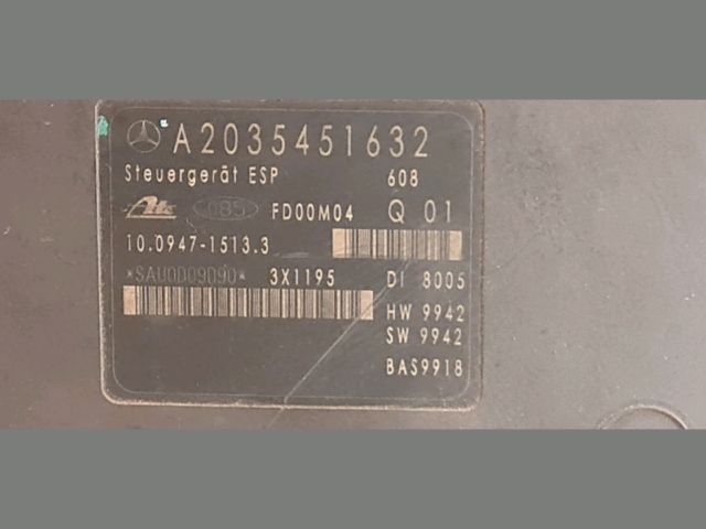 bontott MERCEDES-BENZ A-CLASS ABS Kocka