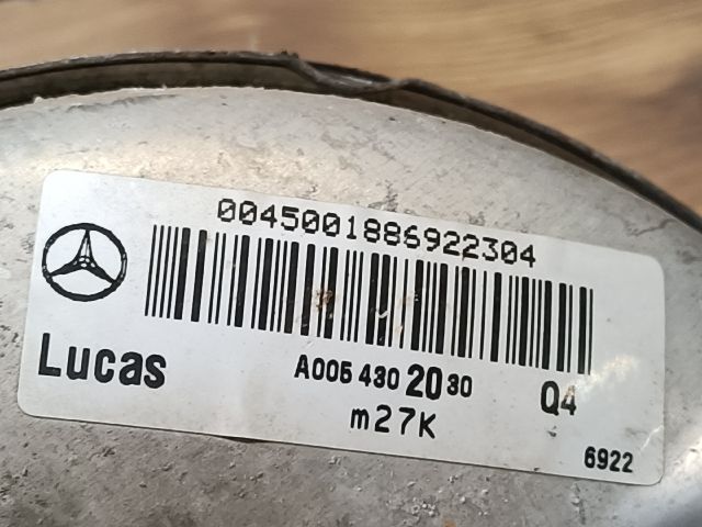 bontott MERCEDES-BENZ A-CLASS Fékrásegítő