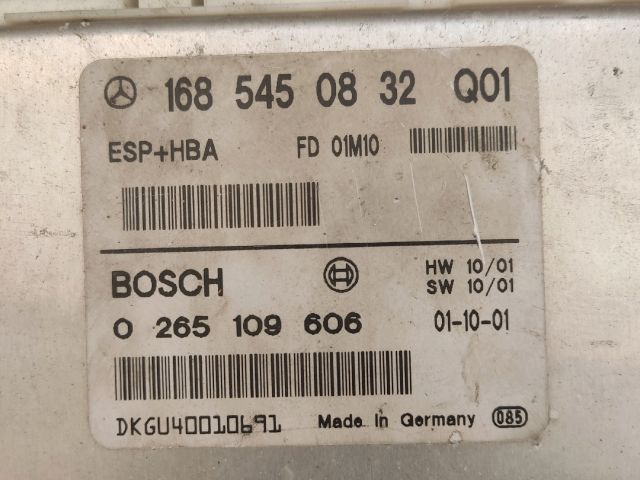 bontott MERCEDES-BENZ A-CLASS Kipörgésgátló Elektronika