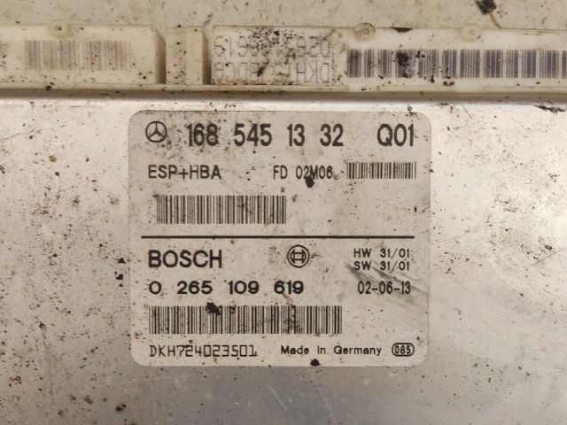 bontott MERCEDES-BENZ A-CLASS Kipörgésgátló Elektronika