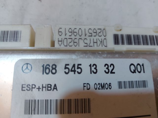 bontott MERCEDES-BENZ A-CLASS Menetstabilizátor Elektronika