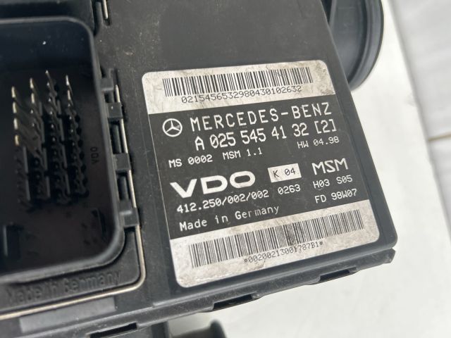 bontott MERCEDES-BENZ A-CLASS Motorvezérlő