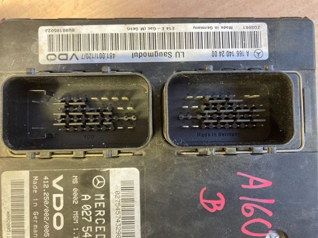 bontott MERCEDES-BENZ A-CLASS Motorvezérlő