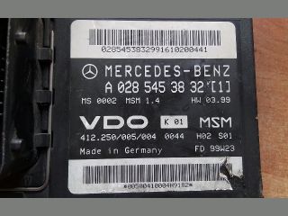bontott MERCEDES-BENZ A-CLASS Motorvezérlő
