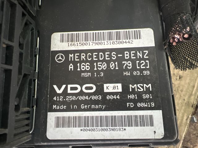 bontott MERCEDES-BENZ A-CLASS Motorvezérlő
