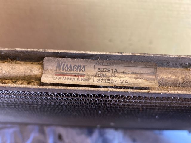 bontott MERCEDES-BENZ A-CLASS Vízhűtő Radiátor (Klímás)