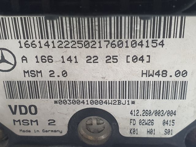 bontott MERCEDES-BENZ A-CLASS Fojtószelep (Elektromos)