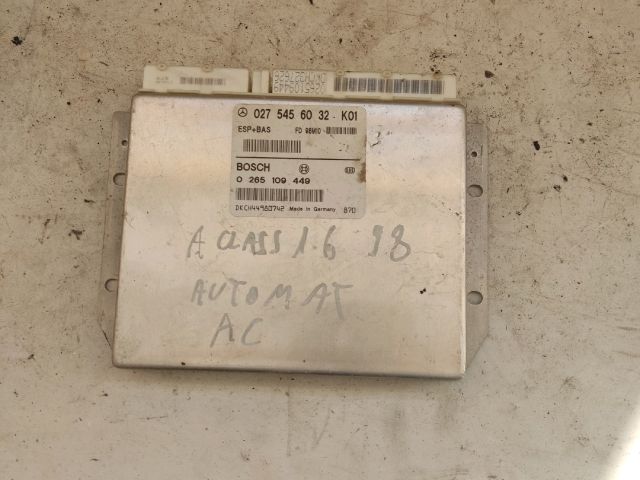 bontott MERCEDES-BENZ A-CLASS Kipörgésgátló Elektronika