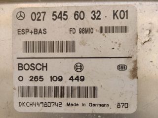 bontott MERCEDES-BENZ A-CLASS Kipörgésgátló Elektronika