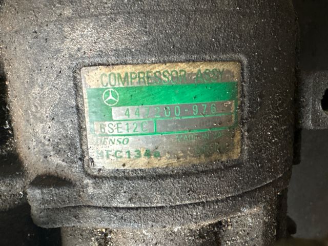 bontott MERCEDES-BENZ A-CLASS Klímakompresszor