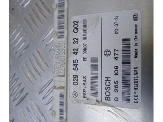 bontott MERCEDES-BENZ A-CLASS Menetstabilizátor Elektronika