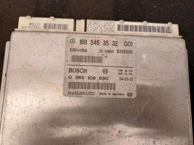 bontott MERCEDES-BENZ A-CLASS Menetstabilizátor Elektronika