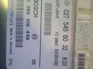 bontott MERCEDES-BENZ A-CLASS Menetstabilizátor Elektronika