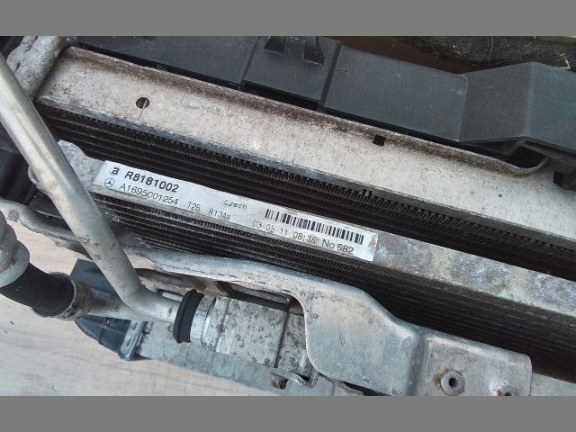 bontott MERCEDES-BENZ A-CLASS Hűtő Ventilátor(ok), Radiátor(ok) Szett