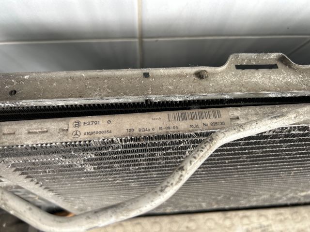 bontott MERCEDES-BENZ A-CLASS Hűtő Ventilátor(ok), Radiátor(ok) Szett