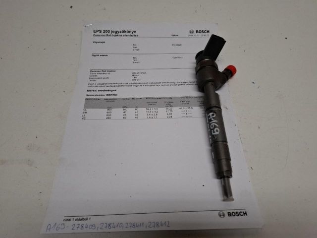 bontott MERCEDES-BENZ A-CLASS Porlasztó (1 db)