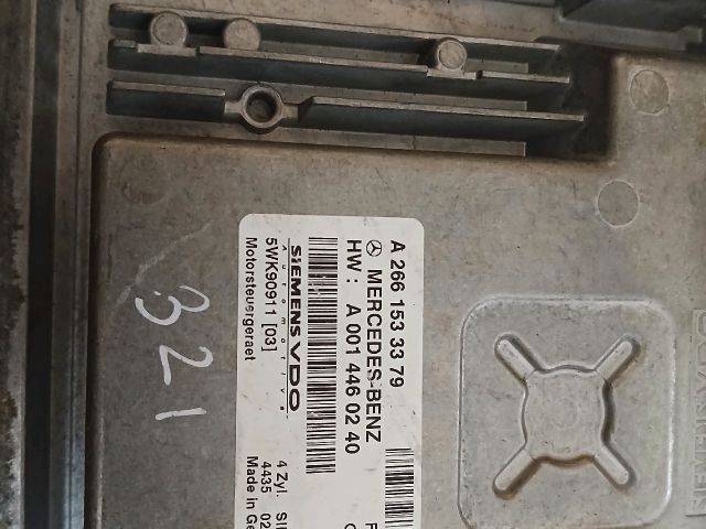 bontott MERCEDES-BENZ A-CLASS Motorvezérlő