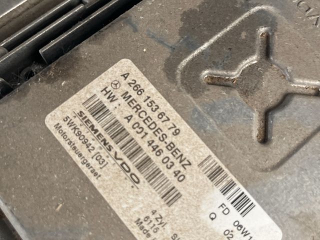 bontott MERCEDES-BENZ A-CLASS Motorvezérlő