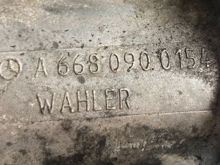 bontott MERCEDES-BENZ A-CLASS EGR / AGR Szelep