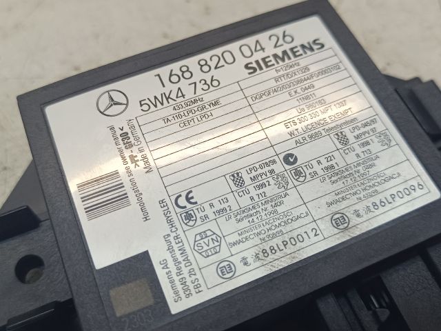 bontott MERCEDES-BENZ A-CLASS Immobilizer Elektronika