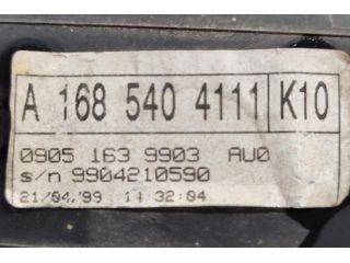 bontott MERCEDES-BENZ A-CLASS Kilométeróra