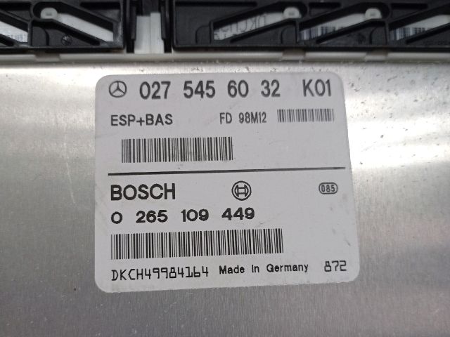 bontott MERCEDES-BENZ A-CLASS Kipörgésgátló Elektronika