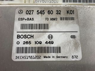 bontott MERCEDES-BENZ A-CLASS Menetstabilizátor Elektronika