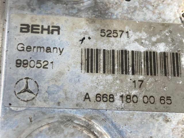 bontott MERCEDES-BENZ A-CLASS Olajhűtő