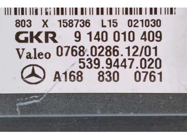 bontott MERCEDES-BENZ A-CLASS Fűtőradiátor