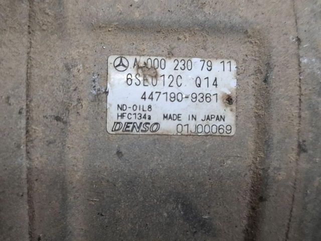 bontott MERCEDES-BENZ A-CLASS Klímakompresszor
