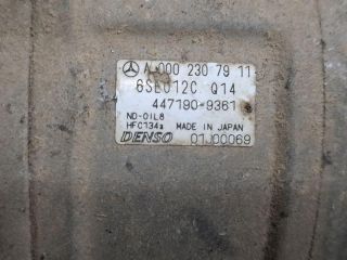 bontott MERCEDES-BENZ A-CLASS Klímakompresszor