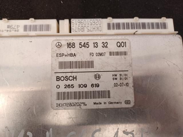 bontott MERCEDES-BENZ A-CLASS Menetstabilizátor Elektronika