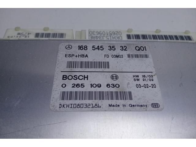 bontott MERCEDES-BENZ A-CLASS Menetstabilizátor Elektronika