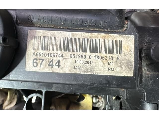 bontott MERCEDES-BENZ A-CLASS Motor (Fűzött blokk hengerfejjel)