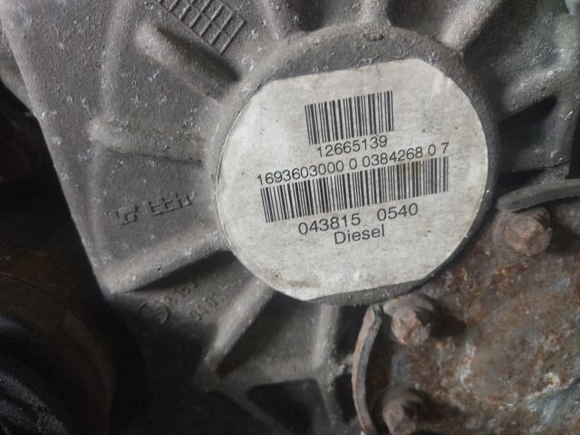 bontott MERCEDES-BENZ A-CLASS Váltó (Mechanikus)