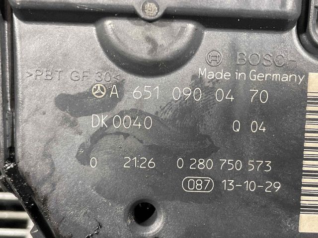 bontott MERCEDES-BENZ A-CLASS Fojtószelep (Elektromos)