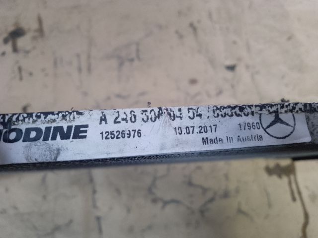 bontott MERCEDES-BENZ A-CLASS Klímahűtő Radiátor