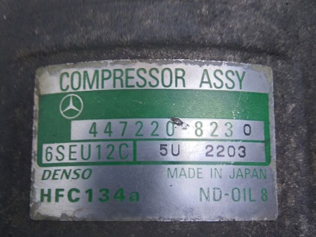 bontott MERCEDES-BENZ A-CLASS Klímakompresszor