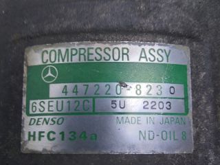 bontott MERCEDES-BENZ A-CLASS Klímakompresszor