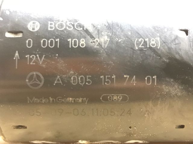 bontott MERCEDES-BENZ A-CLASS Önindító