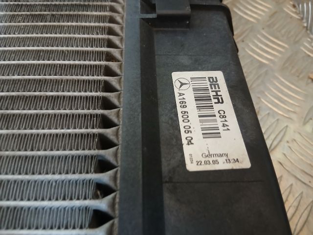 bontott MERCEDES-BENZ A-CLASS Vízhűtő Radiátor (Klímás)