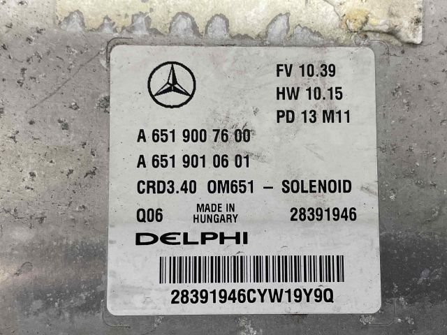 bontott MERCEDES-BENZ A-CLASS Motorvezérlő