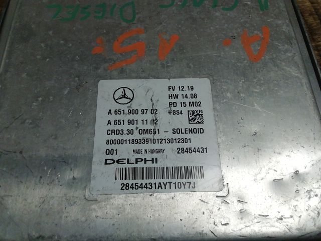 bontott MERCEDES-BENZ A-CLASS Motorvezérlő
