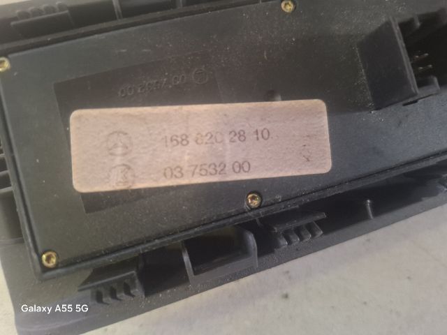 bontott MERCEDES-BENZ A-CLASS Ablakemelő Kapcsoló Négyes / Kettes