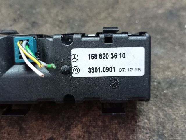 bontott MERCEDES-BENZ A-CLASS Ablakfűtés Kapcsoló