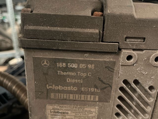 bontott MERCEDES-BENZ A-CLASS Állófűtés (Részeivel)