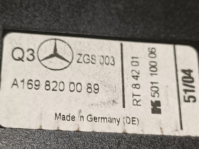 bontott MERCEDES-BENZ A-CLASS Antenna Erősítő