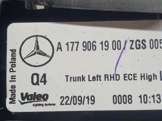 bontott MERCEDES-BENZ A-CLASS Bal Belső Hátsó Lámpa