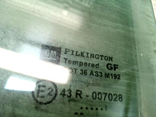 bontott MERCEDES-BENZ A-CLASS Bal C Oszlop Oldalablak Üveg