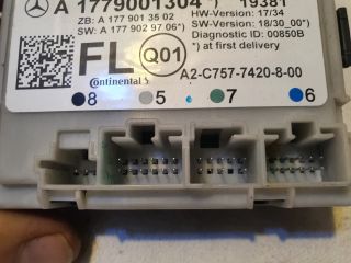 bontott MERCEDES-BENZ A-CLASS Bal első Ajtó Vezérlőegység